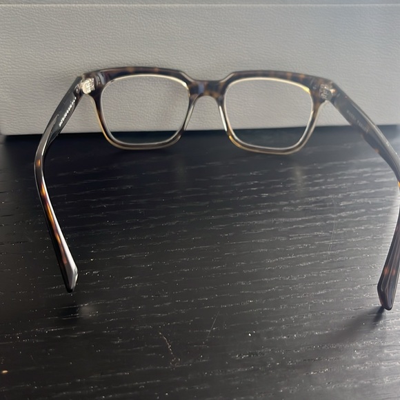 RARE! Warby Parker Winston Eye Glasses Frame in Cognac Tortoise and Citron - Picture 7 of 14